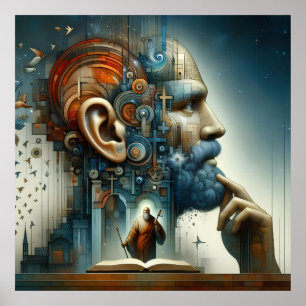 Póster Cosmos susurradores