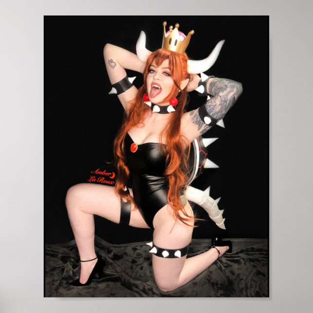 Póster Cosplay Bowsette (Frente)