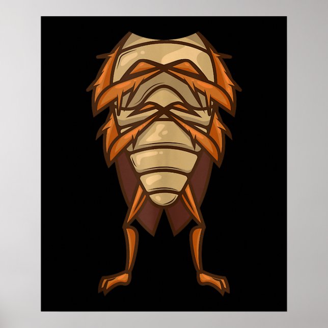 Póster Cosplay fácil de Cockroach Costume Halloween (Frente)