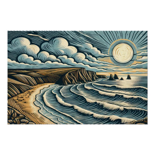 Póster Costa (Anverso)