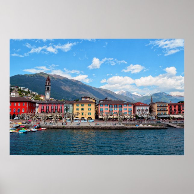 Póster Costa Amalfi Italia (Frente)