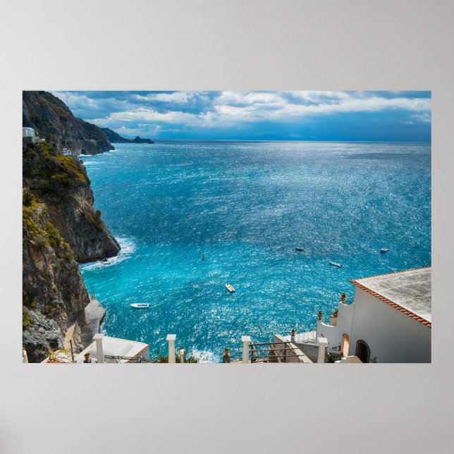 Póster Costa Amalfi Italia (Frente)