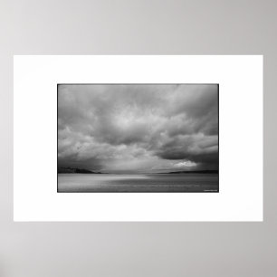 Póster Costa atlántica, Francia