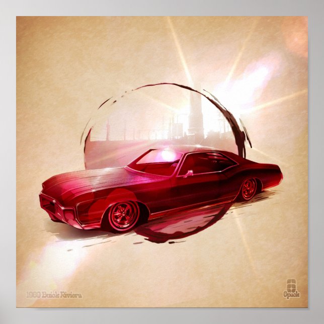 Póster Costa Azul de 1968 (Frente)