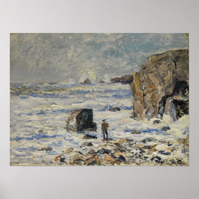 Póster Costa Bretona de Maufra (Frente)