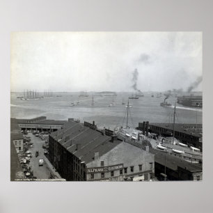 Póster Costa de Boston