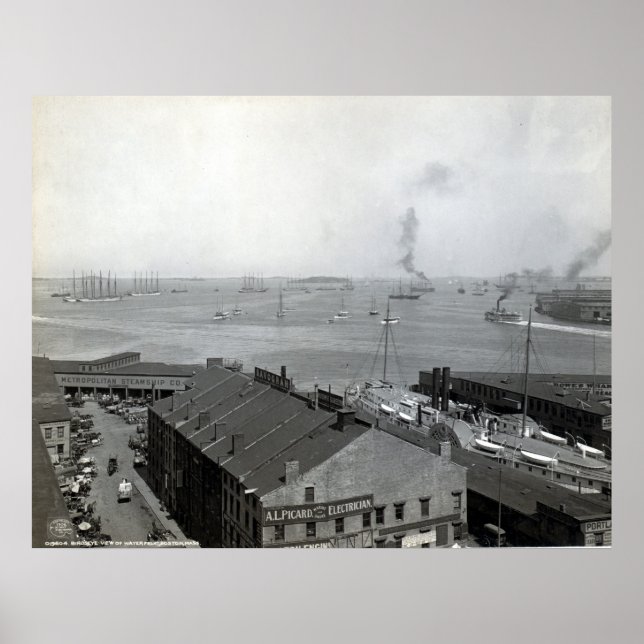 Póster Costa de Boston (Frente)