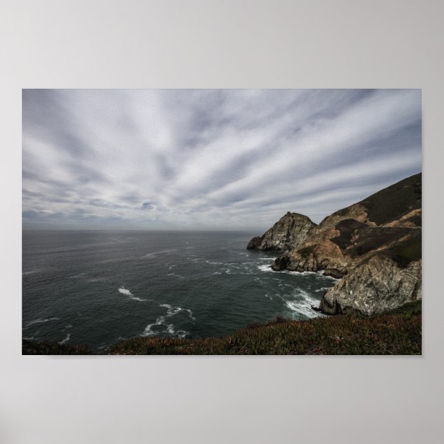 Póster Costa de California (Frente)