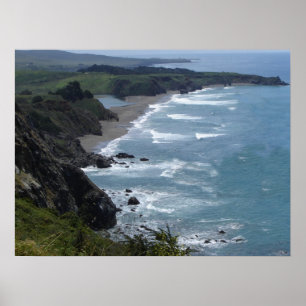 Póster Costa de la central de California
