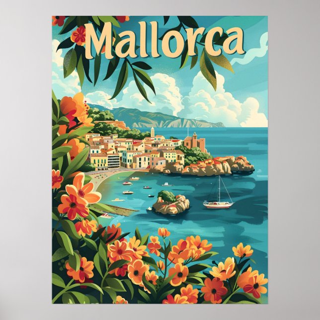 Póster Costa de Mallorca (Frente)