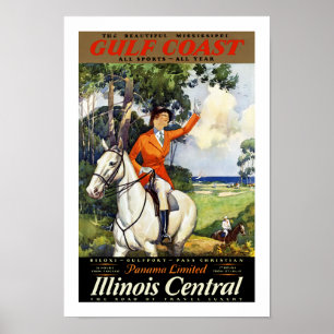 Póster Costa del Golfo de Panamá Limited