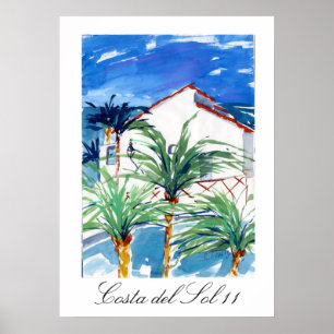 Póster Costa del Sol II