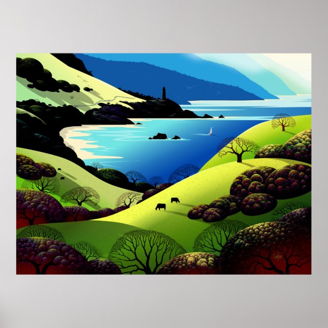 Póster Costa Infinita (Frente)