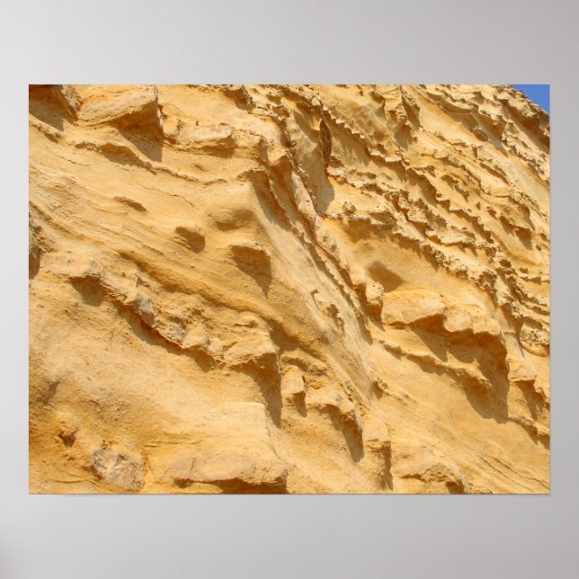 Póster Costa Jurásica, acantilados de Dorset (Frente)