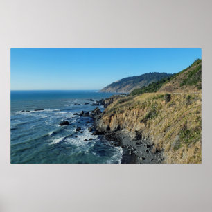 Póster Costa Norte de California