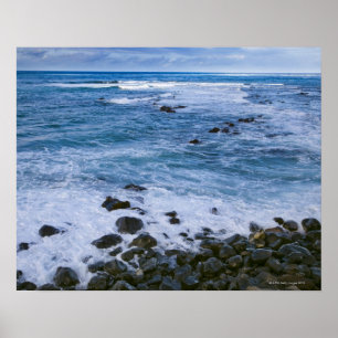 Póster Costa Norte, Maui, Hawai, Estados Unidos