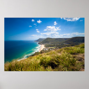 Póster Costa Nueva Gales del Sur, Australia
