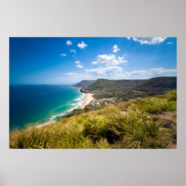 Póster Costa | Nueva Gales del Sur, Australia (Frente)