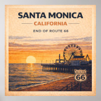 Costa Pacífica de California Ruta Final 66