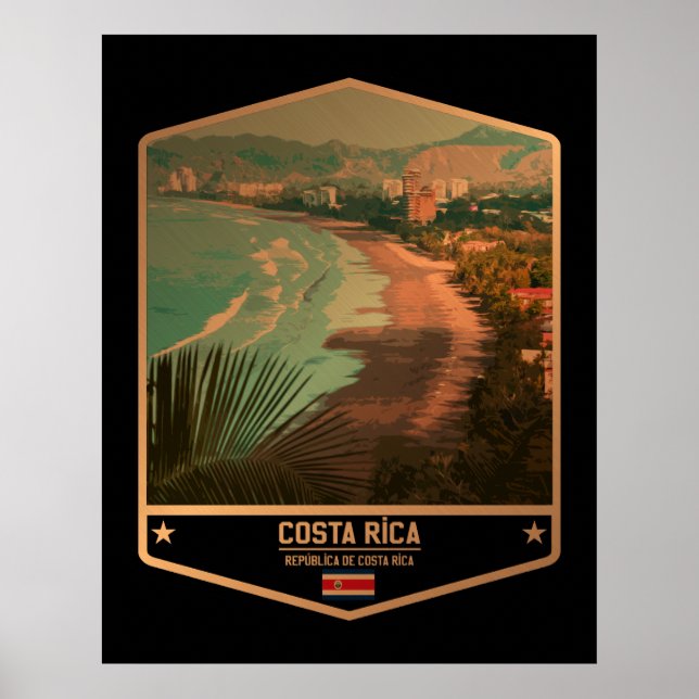 Póster Costa Rica (Frente)