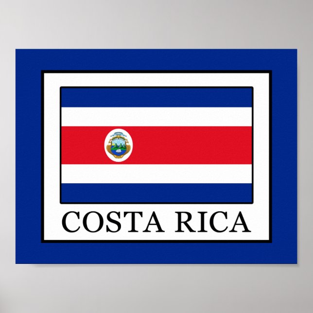 Póster Costa Rica (Frente)
