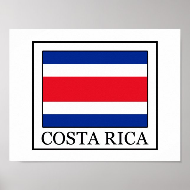 Póster Costa Rica (Frente)