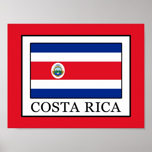 Póster Costa Rica (Frente)