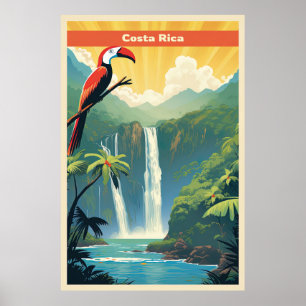 Póster Costa Rica, viajes