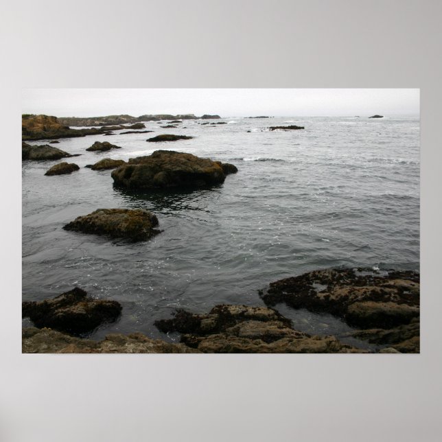 Póster Costa rocosa (Frente)