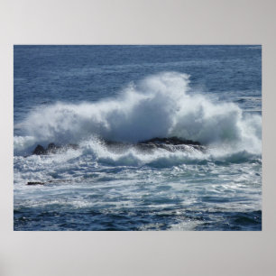 Póster Costa rocosa 2