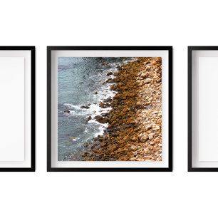 Póster Costa rocosa San Pedro