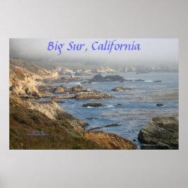 Póster Costas de California - Big Sur - Poster