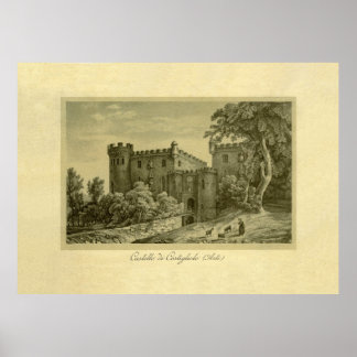 Póster Costigliole d'Asti , Piamonte, Italia