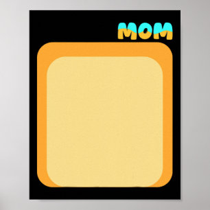 Póster Costo de coincidencia de familia Halloween con Blu