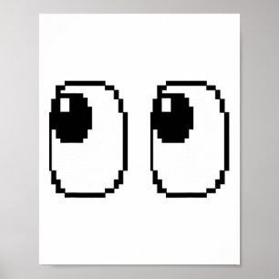 Póster Costuma de grupo de juego de Halloween de Pixel Gh