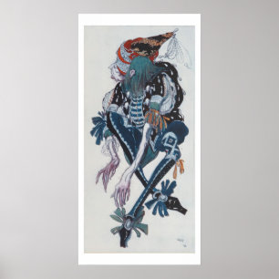 Póster Costume design for the Pageboy of the wicked fairy
