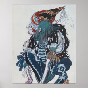 Póster Costume design for the Pageboy of the wicked fairy