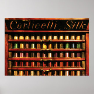 Póster Costura - Corticelli Silk