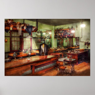 Póster Costura - industrial - de la tienda del sudor