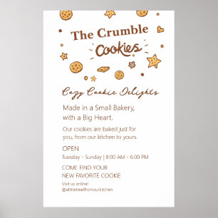 Póster Cosy Cookie Delights