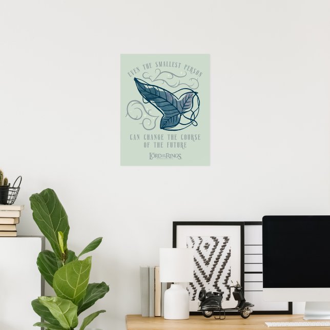 Póster Cotización de Gráfico de Broche Élfico de la Herma (Oficina en casa)