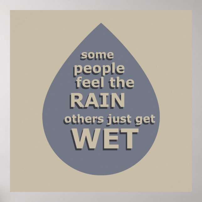 Póster Cotización de la vida motivadora (Frente)