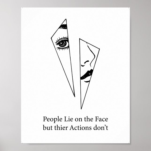 Póster Cotizaciones de la realidad de la vida inspiradora (Frente)