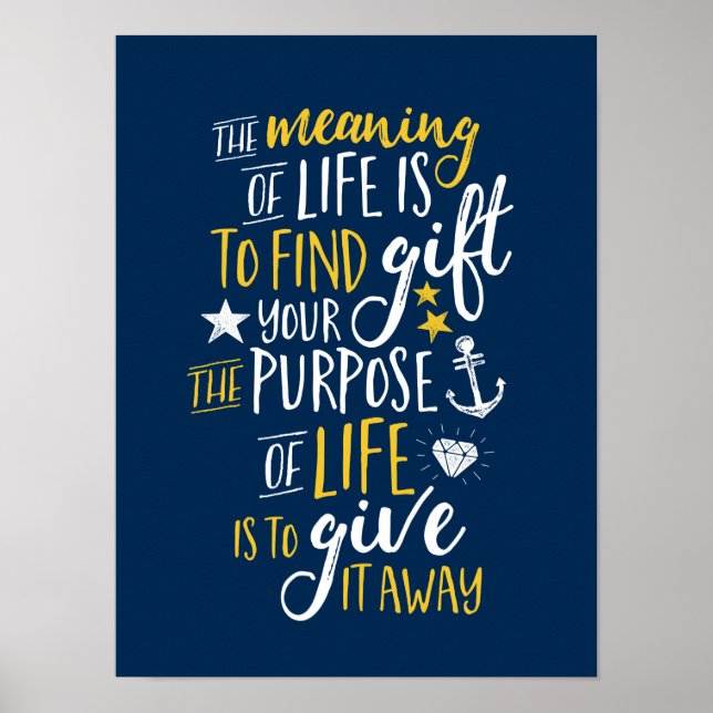 Póster Cotizaciones inspiradoras de vida de Poster motiva (Frente)