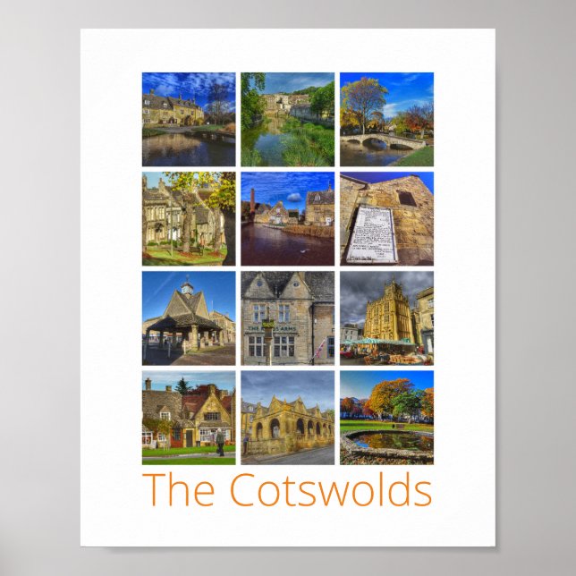 Póster Cotswolds (Frente)