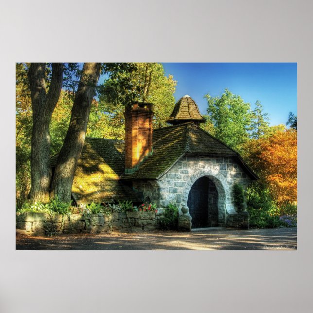 Póster Cottage - La pequeña cabaña (Frente)