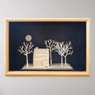 Póster Cottage light box 2012