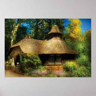Póster Cottage - Una pequeña casa holandesa