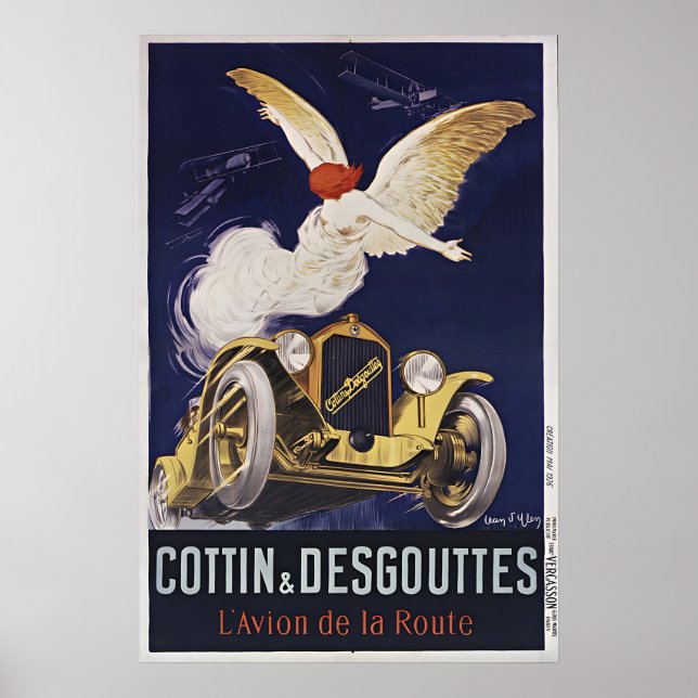 Póster Cottin & Desgouttes Auto Poster (Frente)