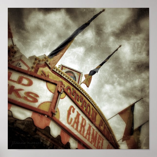 Póster Cotton Candy Square Poster (Frente)